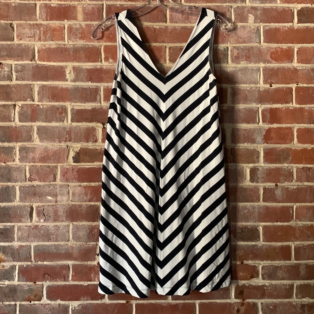 Loft Sp Striped sun dress